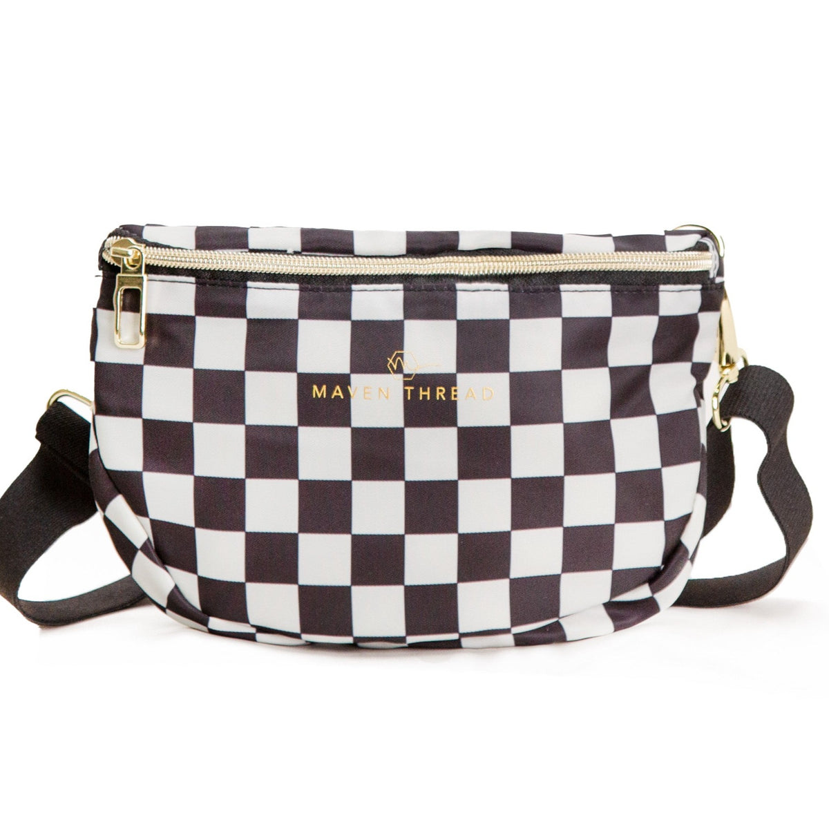 Imperfect Checkered Sling Bag