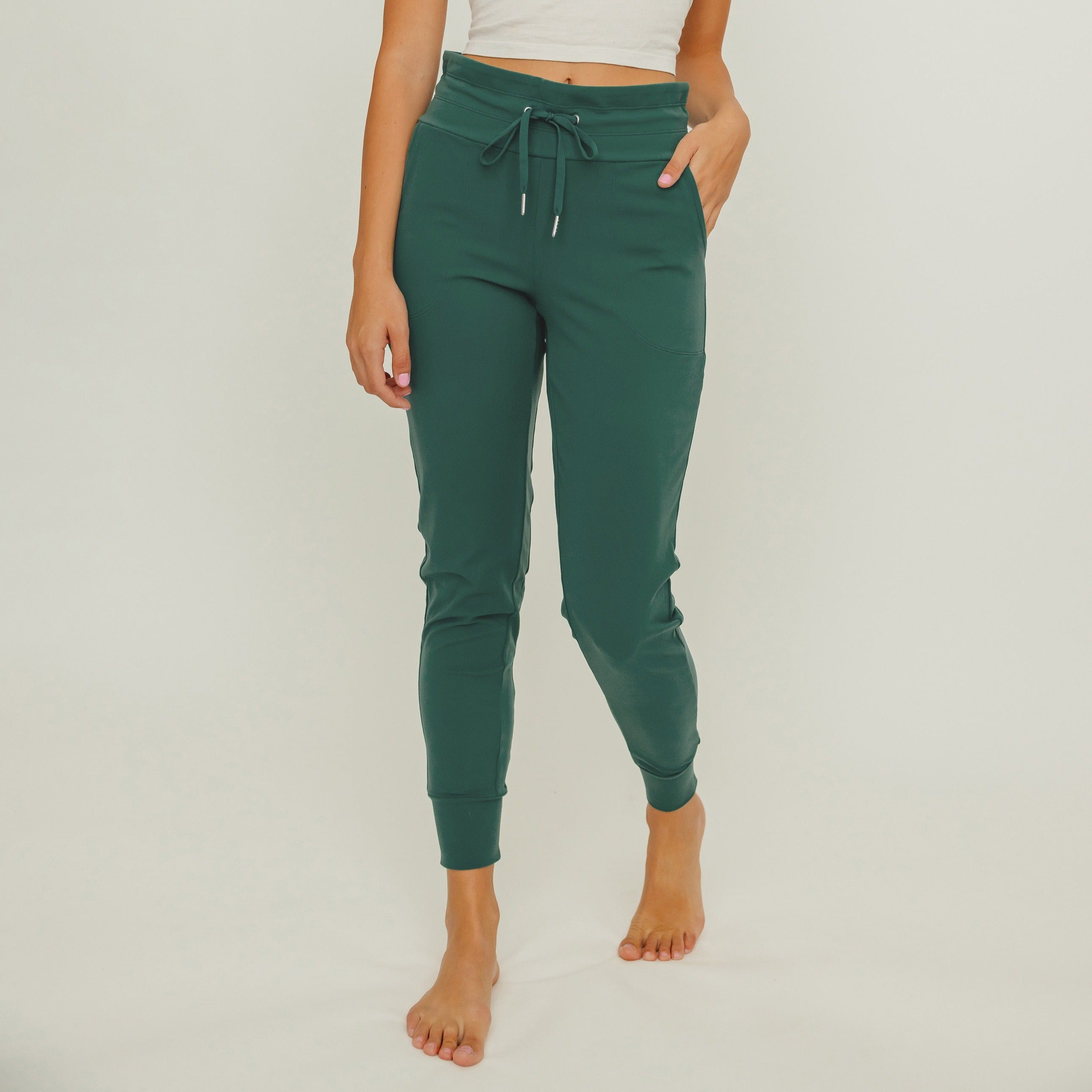 Warmup Joggers - Forest Green