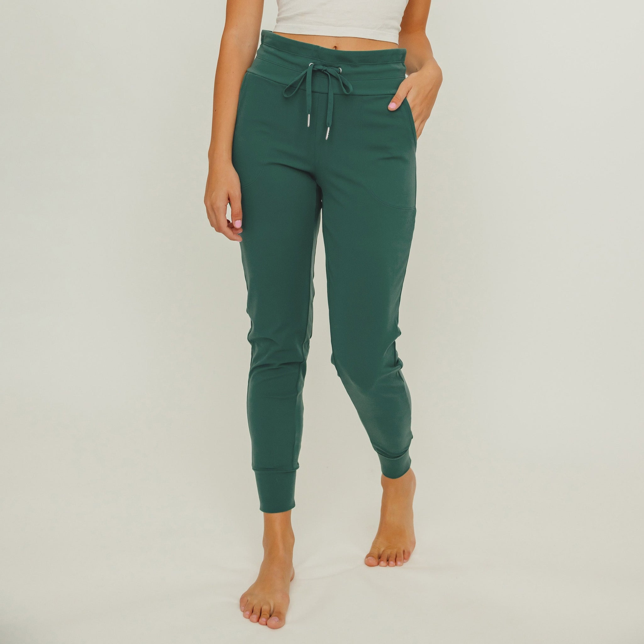 Warmup Joggers Forest Green MT LUXE – Maven Thread