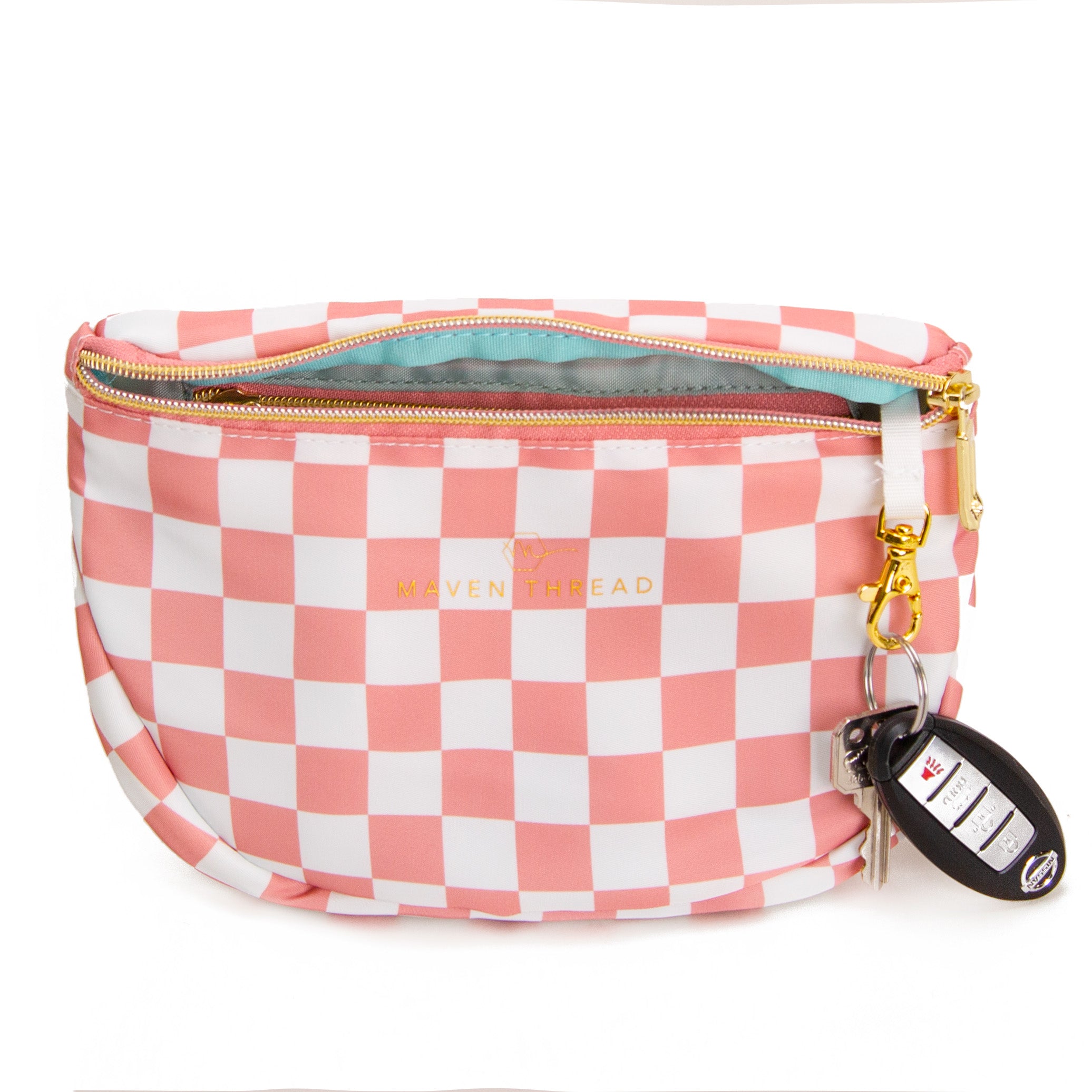 Checkered Fanny Pack