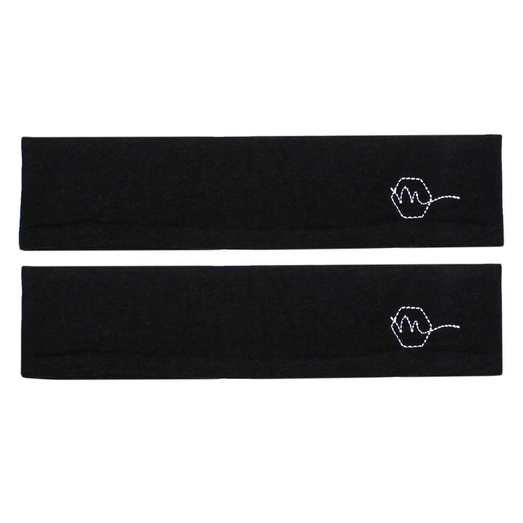 BLACK BASICS - 2'' Headband-Headbands-Maven Thread