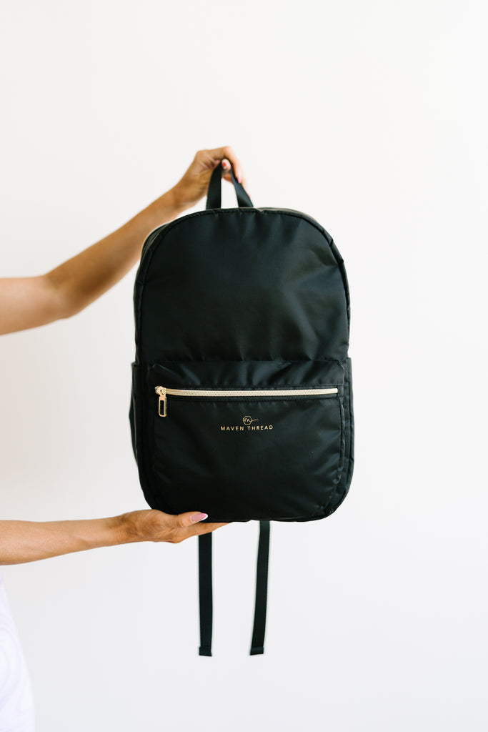 Classic Backpack - Black-Backpack-Maven Thread