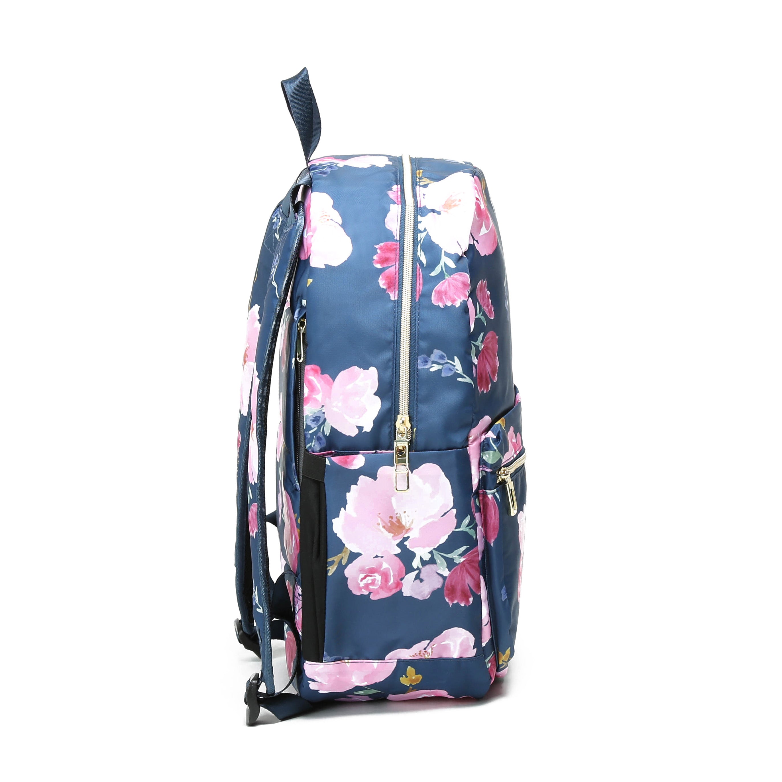 Classic Backpack - Navy Floral – Maven Thread