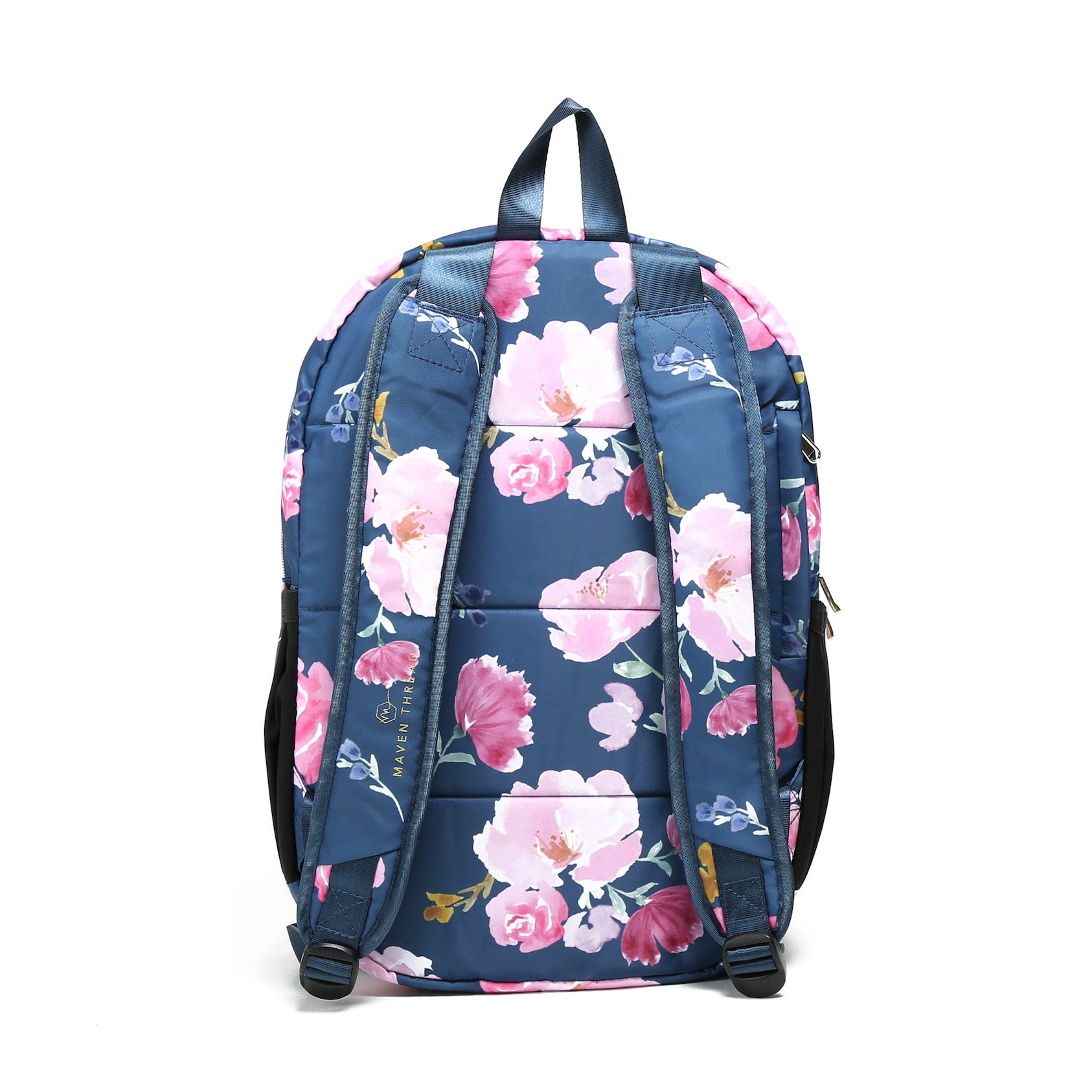 Classic Backpack - Navy Floral – Maven Thread