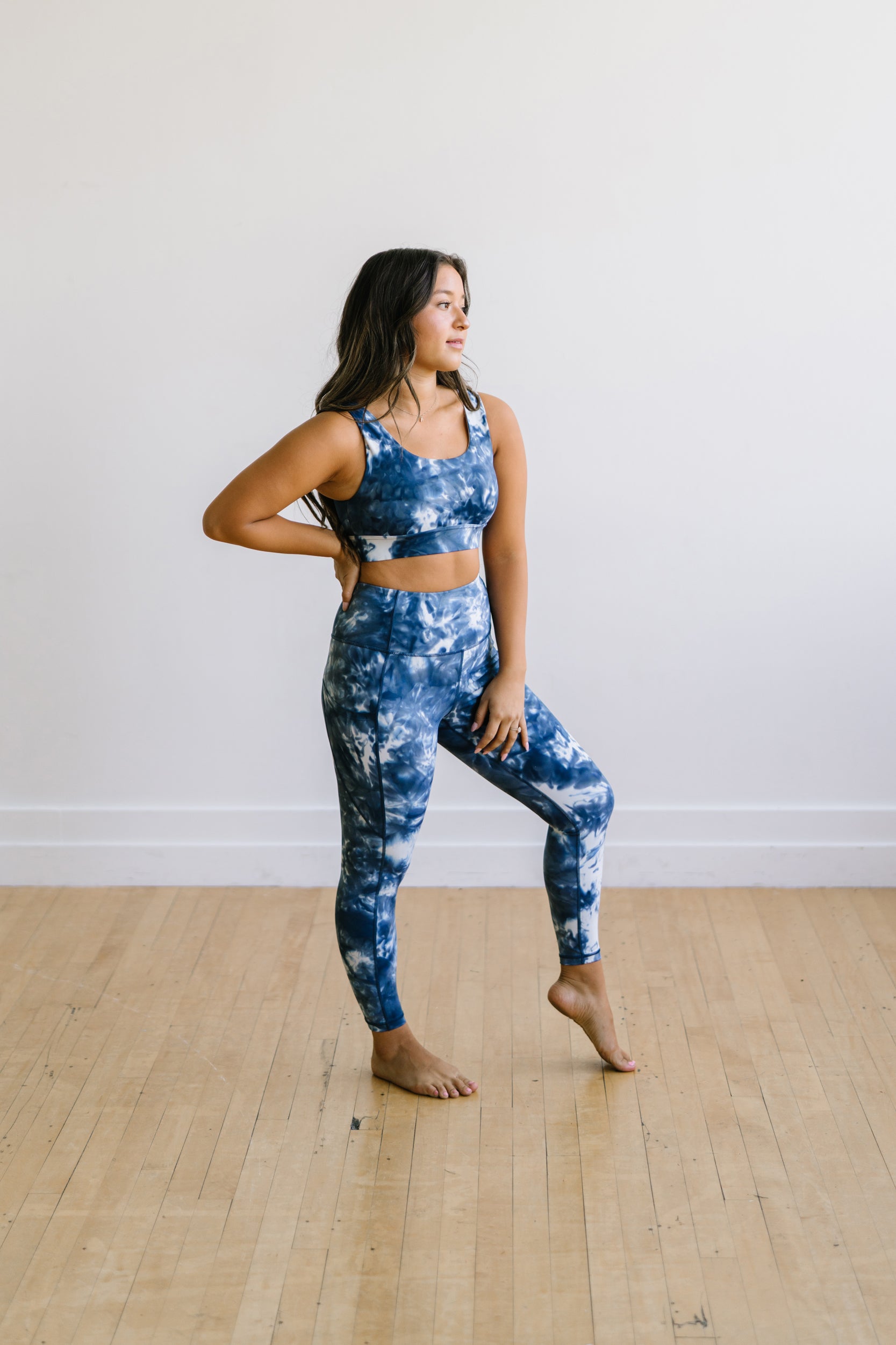 SPACE 6/8 Legging / Blue Space Dye – A-Fitsters